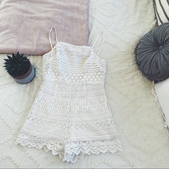 Kendall & Kylie Pants - Kendall & Kylie white romper